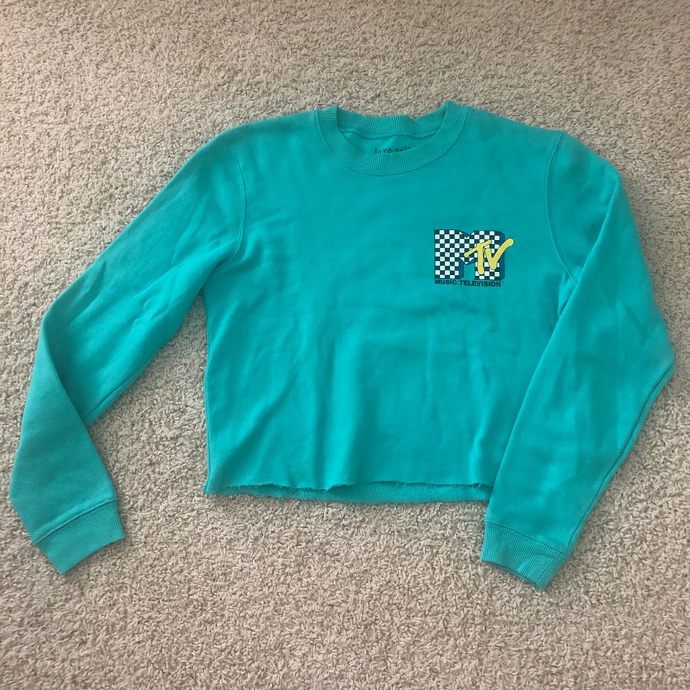 MTV cropped sweater